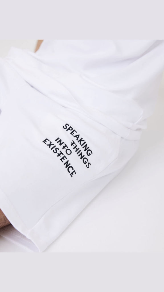 Triple 9 White Shorts