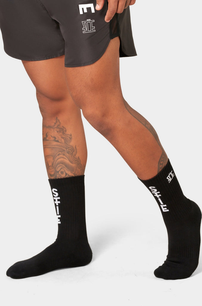 Black Signature Socks